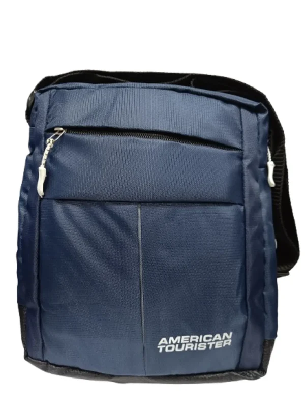 American Tourister Navy Blue Crossbody Messenger Bag (26x7x30 cm)