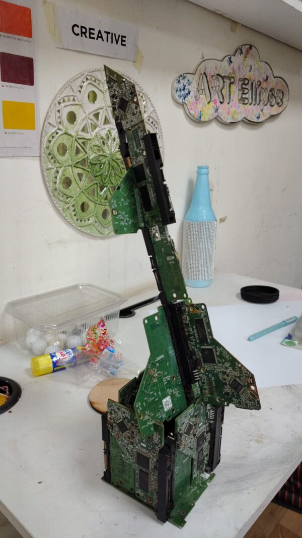 Circuit Board Sculpture