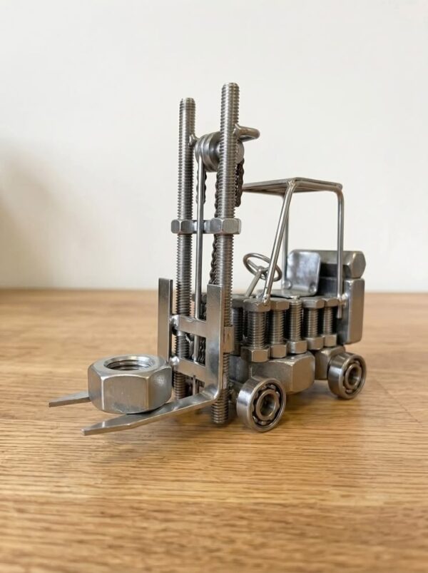 Industrial Forklift Sculpture