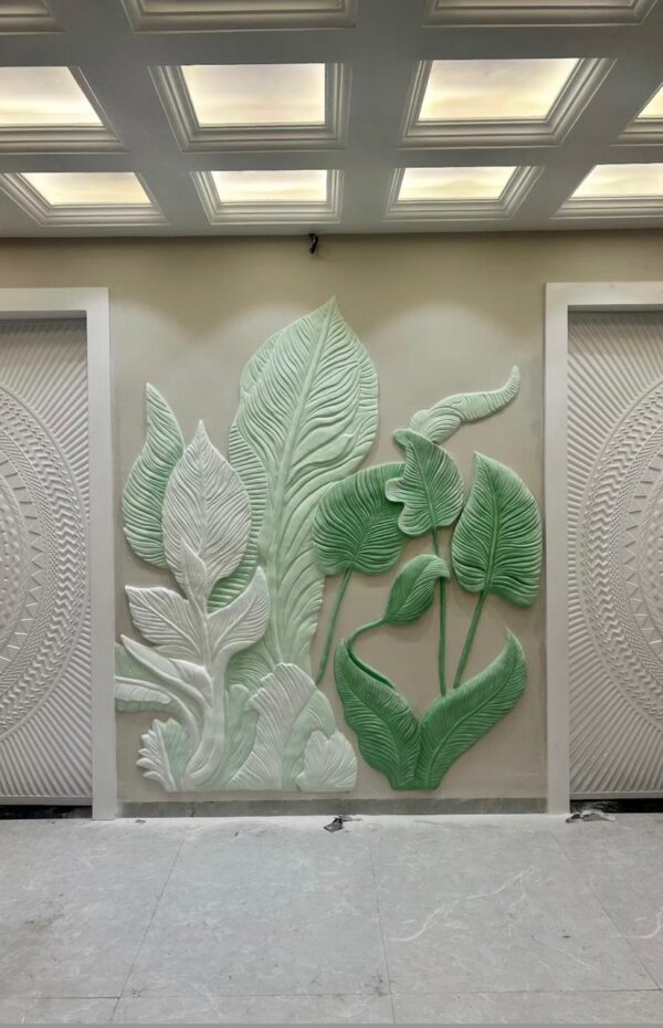 Botanical 3D Leaf Wall Sculpture