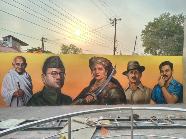 Freedom Fighters Heritage Wall Mural